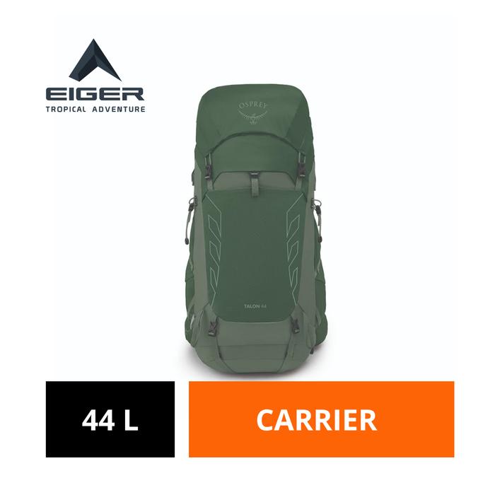 [BISA COD] Tas Mendaki Gunung Pria Eiger Original 44 L Olive Nilon Osprey Talon 44 S25 Carrier Outdo
