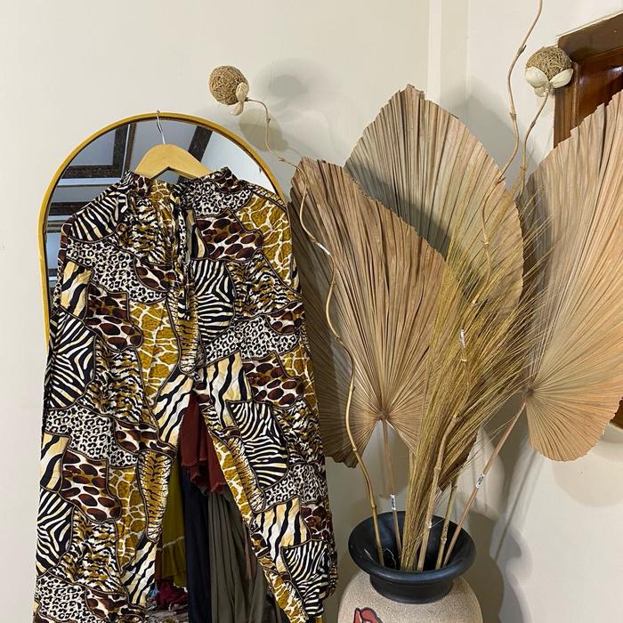 Celana Kulot Panjang Motif Macan