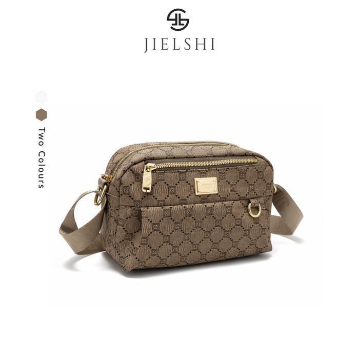 Tas Selempang Kulit PU Premium Wanita | Slingbag Remaja Dewasa Muat HP Dompet Arisan Jalan Nongkrong