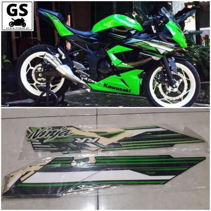 STRIPING STIKER LIS BODY MOTOR KAWASAKI NINJA 250 RR MONO SL OSEAN