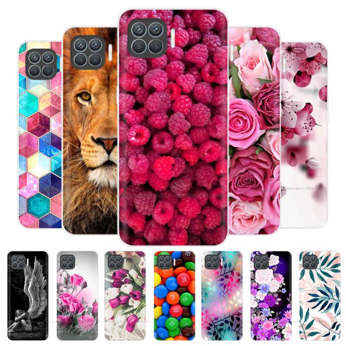 For OPPO Reno4 lite Case Silicone TPU Soft Phone Case Coque For OPPO