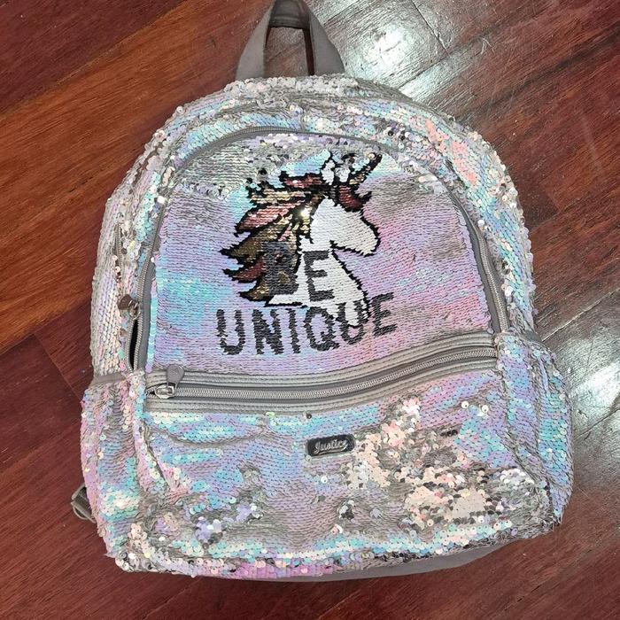 Justice girls backpack tas anak preloved