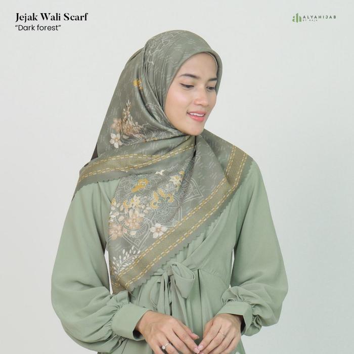 TERLARIS ALYAHIJAB - JEJAK WALI SCARF | Hijab Scarf dengan motif Masjid Agung Demak READY STOCK