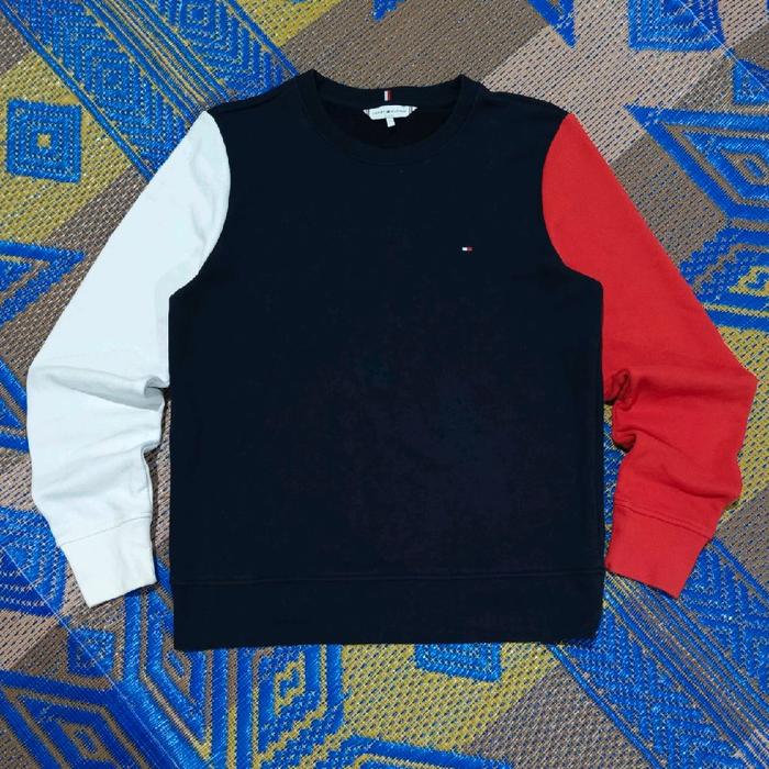 Crewneck Tommy Hilfiger Colorblock Original