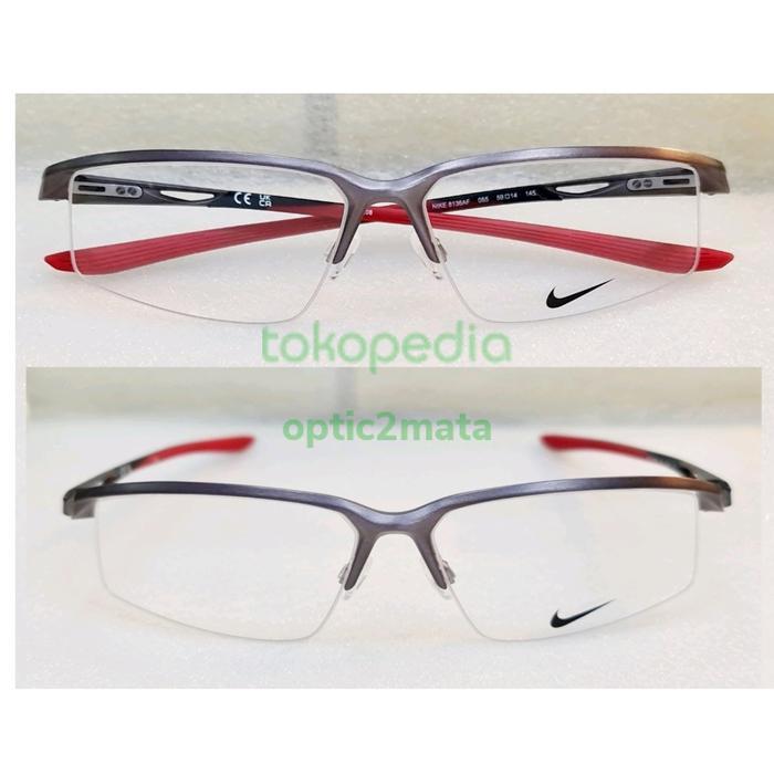 Frame Kacamata Sport NIKE 8136AF 065 59-14-145 magnesium ORIGINAL