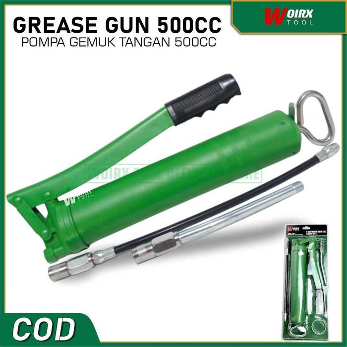 WOIRX TOOL Grease Gun Hand Grease Alat Tembak Pompa Gemuk Tangan 500CC
