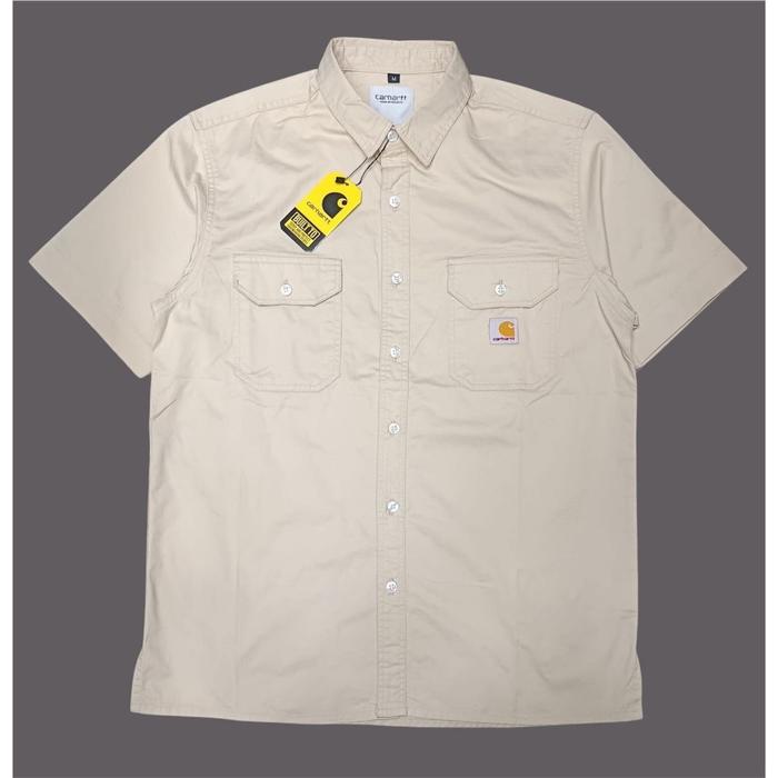 Kemeja Carhartt Workshirt/Kemeja Kerja Pria/Kemeja 2 Poket