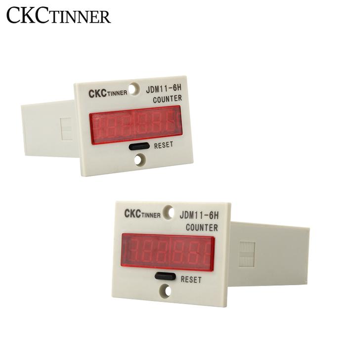 Digital Counter JDM11-6H Display Electronic Industrial Counter DC 12V