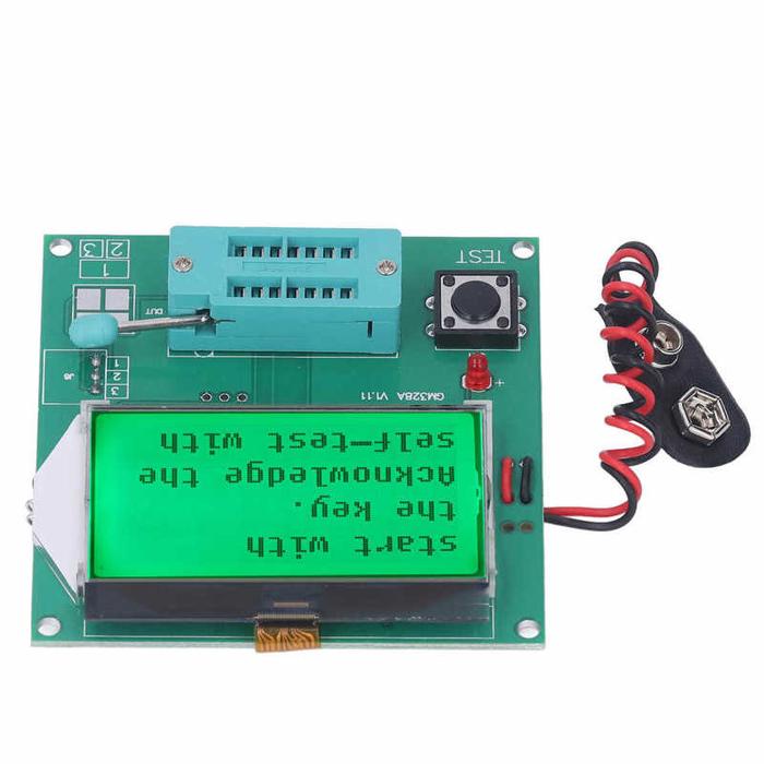 Capacitor Frequency Meter Automatic Detect Transistor Meter for Signal
