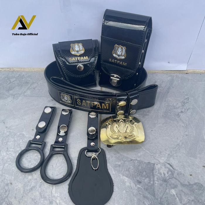 Kopel sabuk Satpam security full set bangkol lengkap 1 set