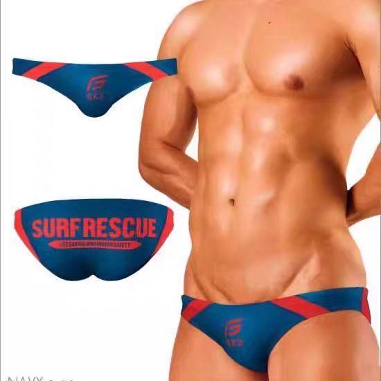 TERMURAH GX3 SURF RESCUE RUGGER BIKINI BRIEF SWIMWEAR CELANA RENANG PRIA DALAM BY SUKMA JATIM STORE 