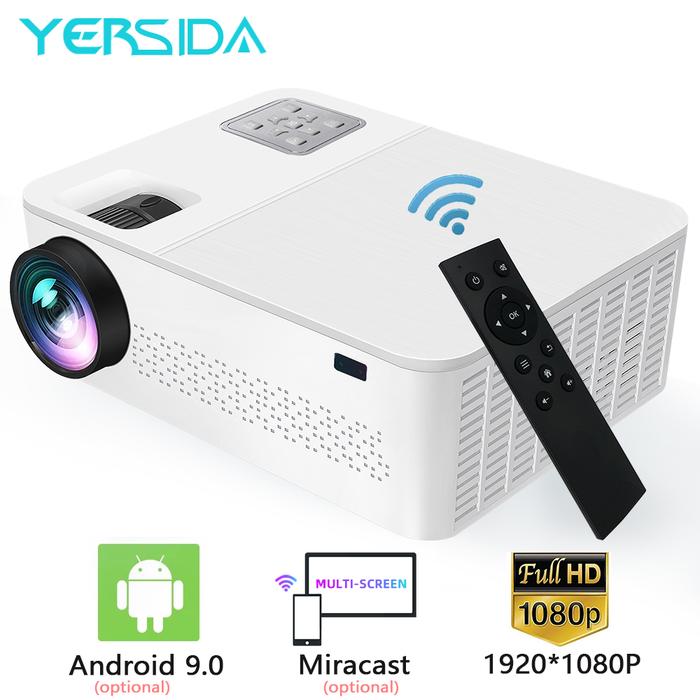 YERSIDA G6 Projector Full HD 1080P 5G WIFI Android Bluetooth Support