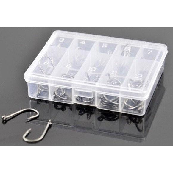 Mata Kail Pancing Set No 3-12 Long Handled Fishing Hook - 94151-BE
