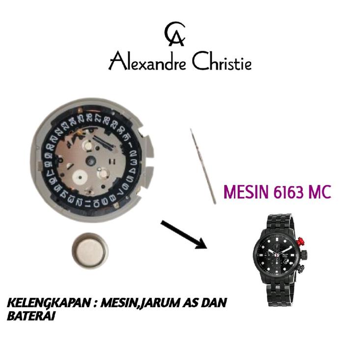 Mesin Alexandre Christie original 6163MC