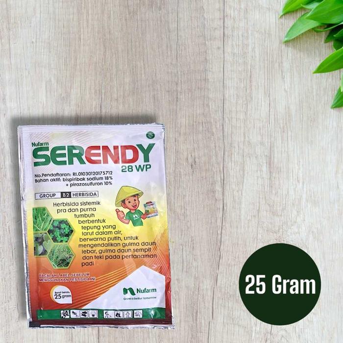 Herbisida Serendy 28 WP Sistemik Kemasan Pabrik 25 Gram