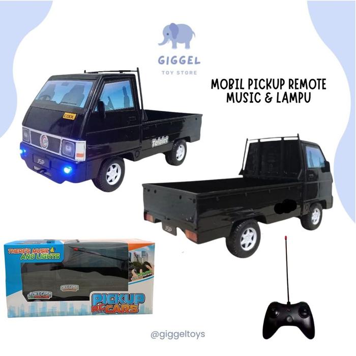 [ Giggel ] RC Pick Up L300 Mobil Remote Control Telolet Okegas Mainan Mobil Pickup Music Dan Lampu