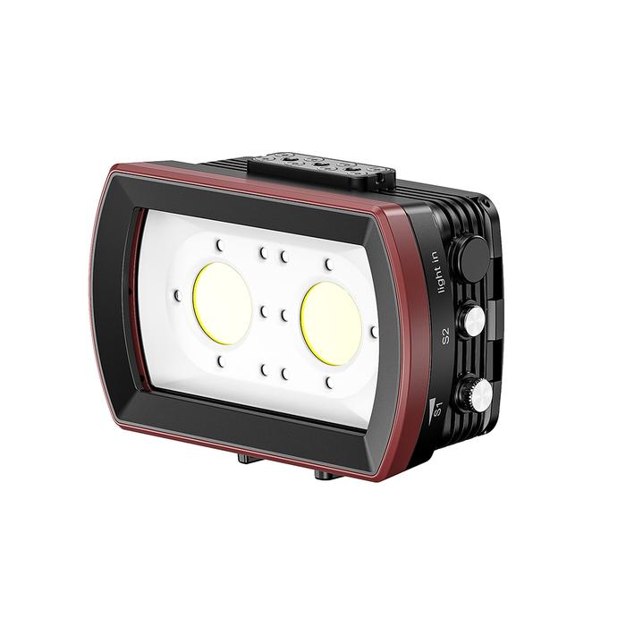 Seafrogs 3500LM Underwater Waterproof RGB Lighting Lamp For Camera