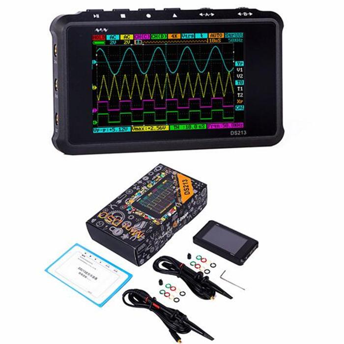 DSO213 Nano Mini DSO Pocket Size Quad Pocket 4CH Digital Oscilloscope