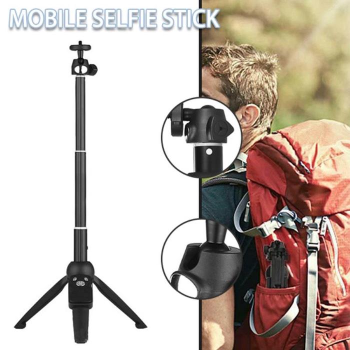 1pc 360 bluetooth-compatible Selfie Stick Take Photos Video Live