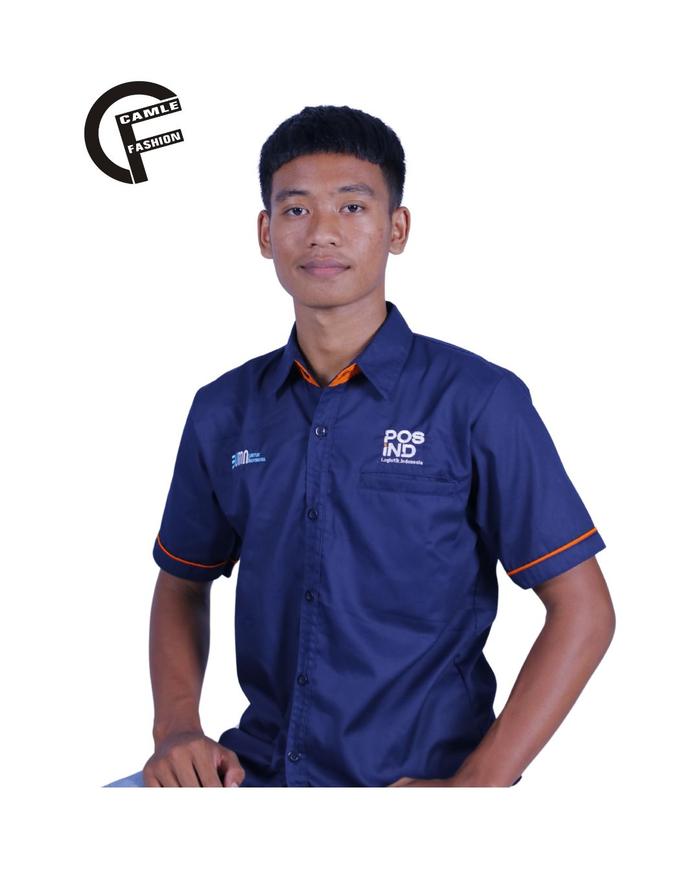 Kemeja Pos / Seragam Pos / Kemeja Seragam Pos / Kemeja Pos BUMN / Kemeja Pos Terbaru / Kemeja Kerja