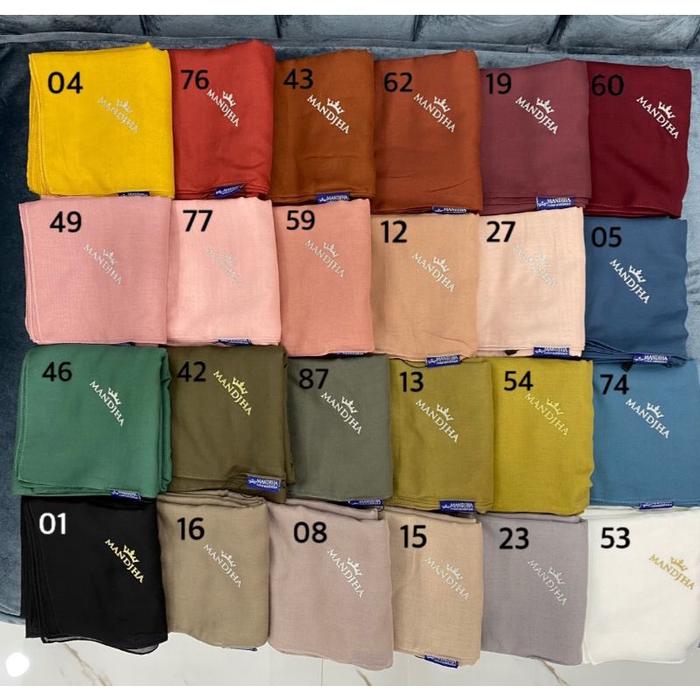 Mandjha Ivan Gunawan Polos Non Parfum Scarf Ap