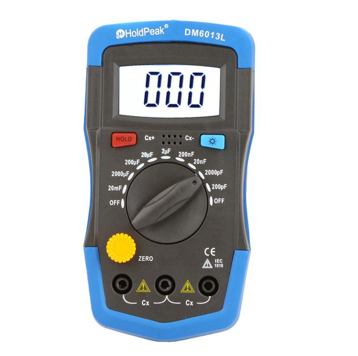 DM6013L High Precision Professional Capacitor Meter  Measuring Capacitance Resistance Capacitor Circ