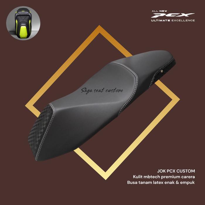 Jok PCX custom mbtech premium carera plus latex L1