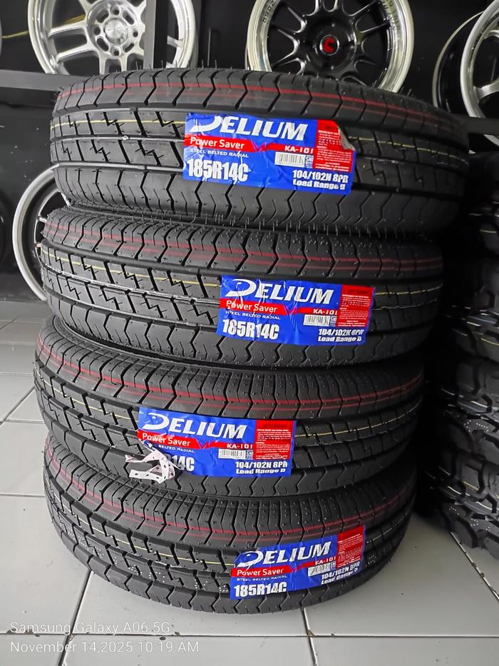 Ban Mobil Ukuran 185 R14 LT Merek Bridgestone, Delium, Dunlop, Hankook, Laufenn, Michelin Agilis 3, 