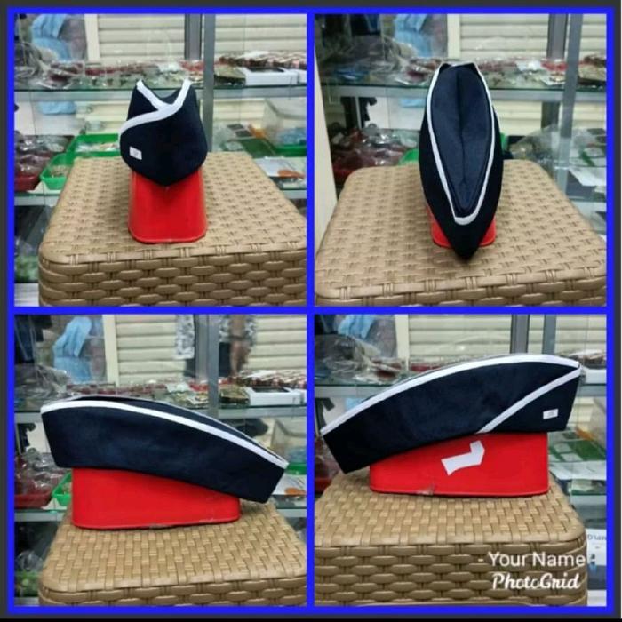 TOPI MUT PERHUBUNGAN WANITA HONORER TOPI MUT KEMENHUB DISHUB LIST PUTIH WANITA TERBARU