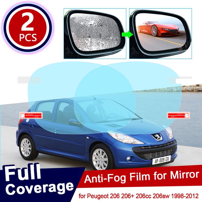 for Peugeot 206 206+ 206cc 206sw CC SW 1998~2012 Full Cover Anti Fog