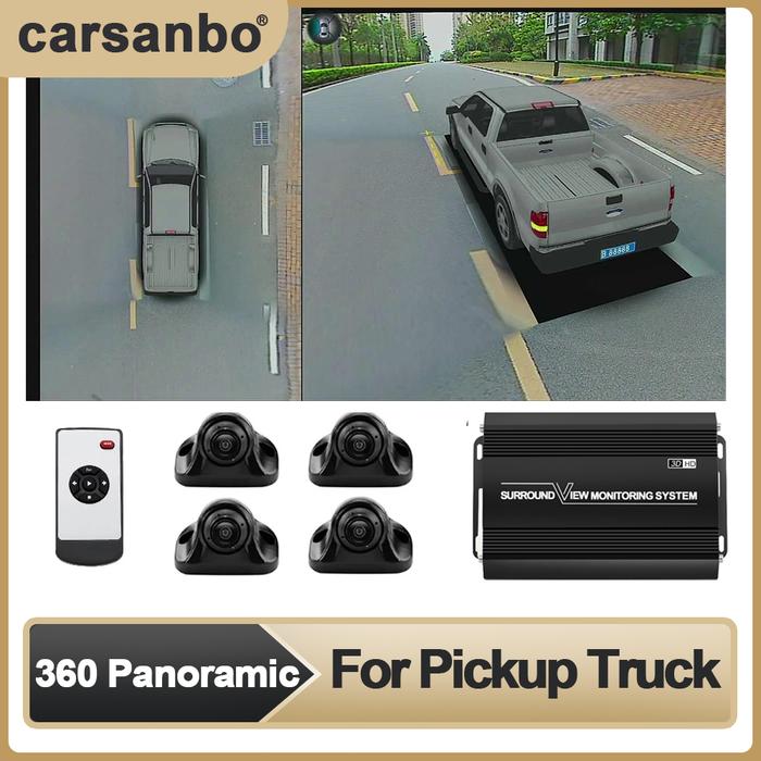 Carsanbo Car 360° Surround Bird's Eye View Camera System 3D 1080P 360