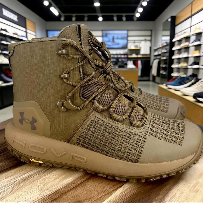 Sepatu Under Armour  Hovr infil Waterproof Tactical Booth Brown 100% Original Store Guarante