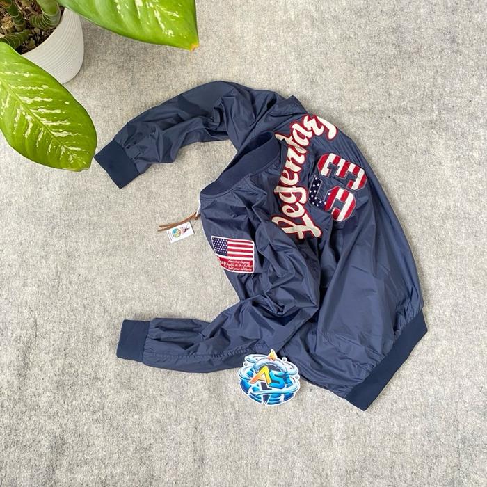 Bomber nylon Jacket jeep classic big font super cakep banget