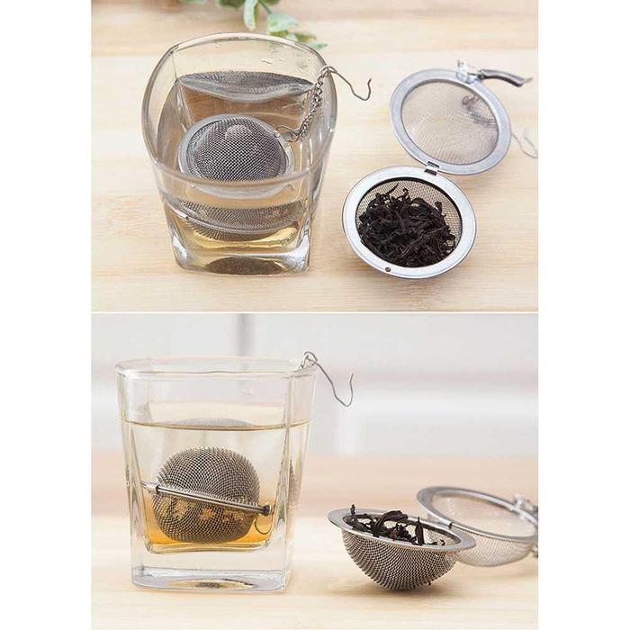 Filter Saringan Teh Reusable Tea Infuser Strainer - K520