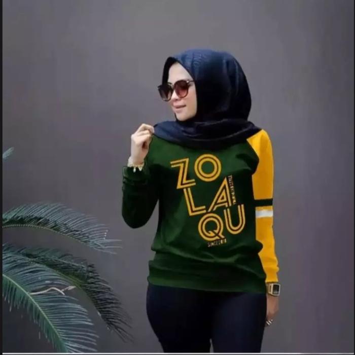 Baju zalaqu/sweater zalaqu/lengan panjang