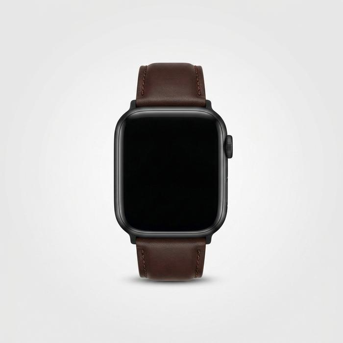 Parlent Strap SmarWatch - Full Grain Leather Patina – Magnetic Buckle, 42/44/45/49mm