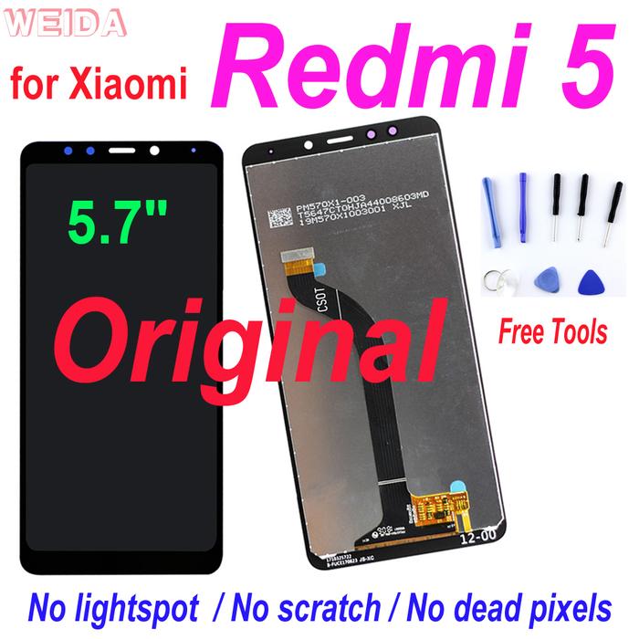 5.7" Original Display for Xiaomi Redmi 5 LCD Display Touch Screen