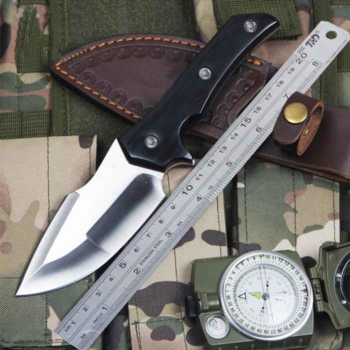 Fixed Blade Knife height hardness protection straight knife survival