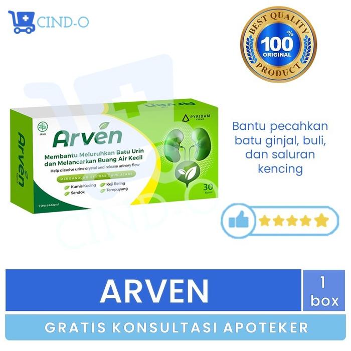 ARVEN PER BOX - OBAT KENCING BATU, SALURAN KEMIH, GINJAL, HERBAL