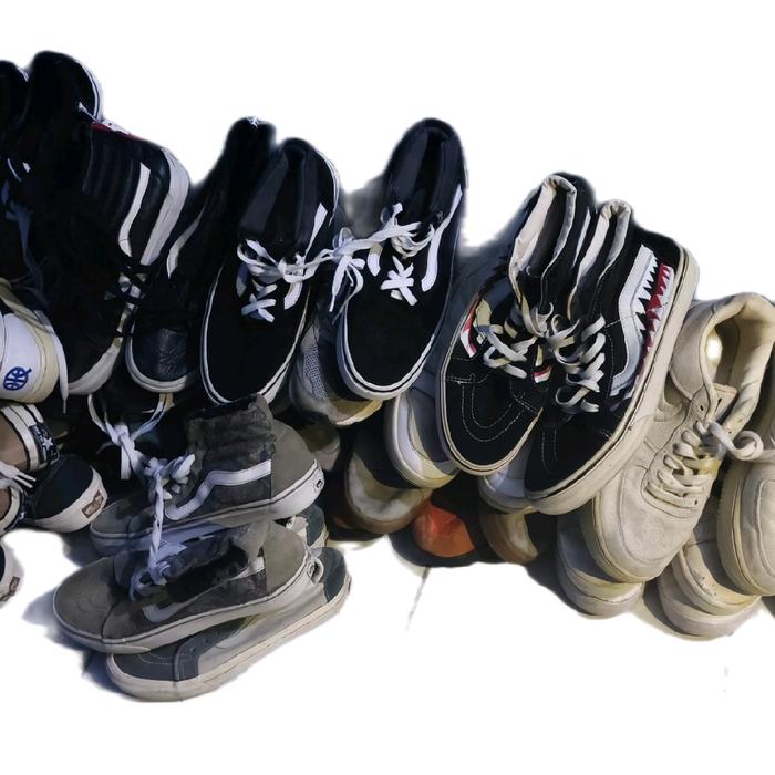 20pcs sepatu second/sepatu thrift