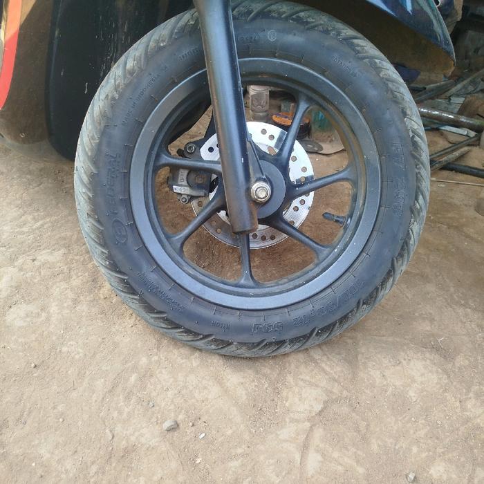 velg donat scoopy hitam original