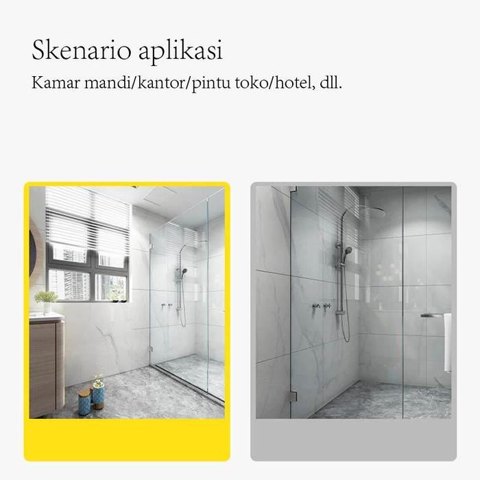 Engsel Pintu Kaca 90/180 Derajat Engsel Pintu Lemari Kaca Engsel Pintu Kaca Tempered Utk Kamar Mandi