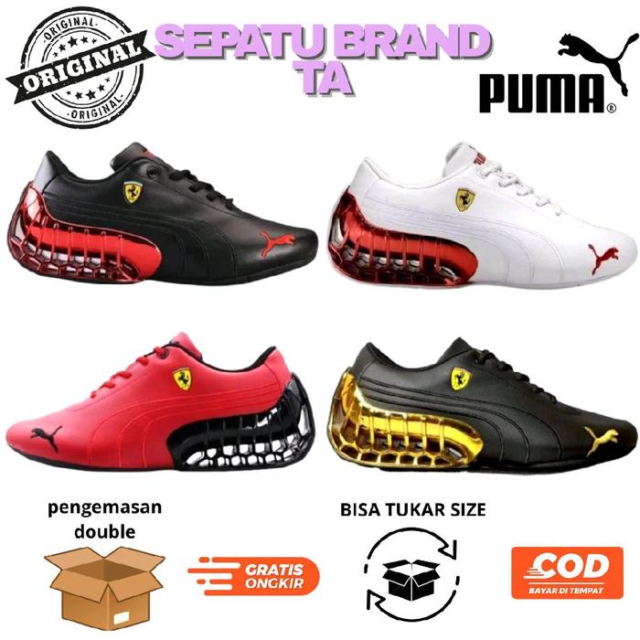Sepatu Sneakers Puma Ferrari X Roma Casual Mens