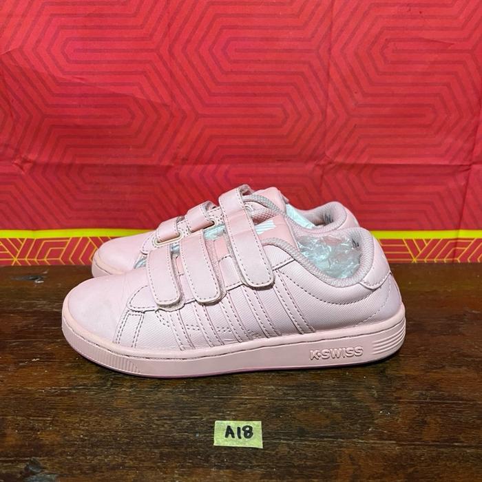 Sepatu anak second ori k-swiss pink size 32.5
