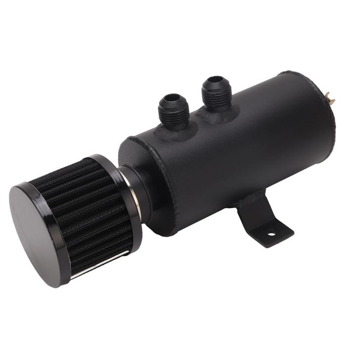 Oil Catch Breather Can Oil Catch Tank T6061 Aluminum Universal High