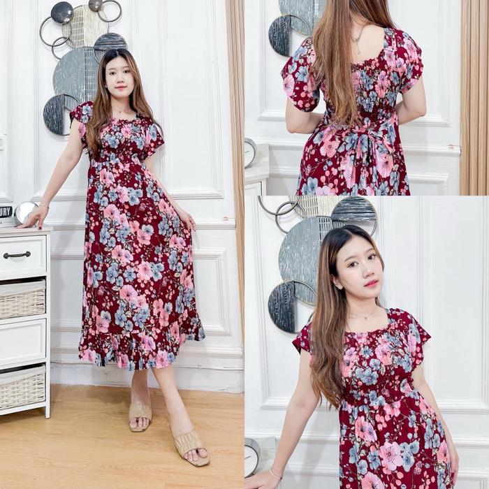 DASTER VANESSA // Dress Vanessa // Daster Vanessa Panjang // Daster Bali Panjang // Daster Rayon // 