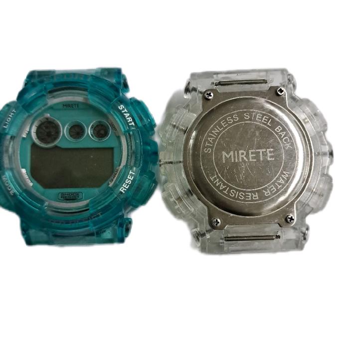 Ori JAM SPORT MIRETE Water resist MESIN NORMAL DI JUAL HANYA KEPALA SAJA TANPA KALEP & BATERAY cek d