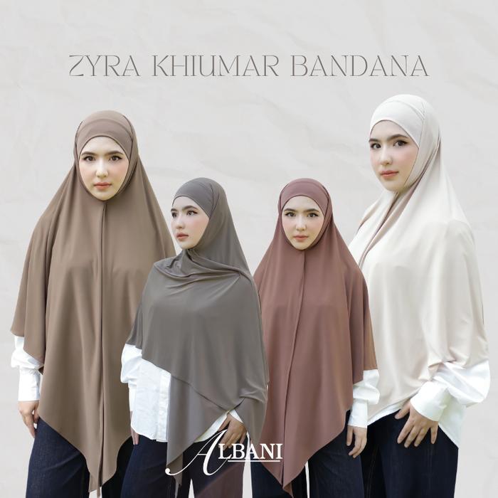 Zyra Khimar Bandana by Albani collection