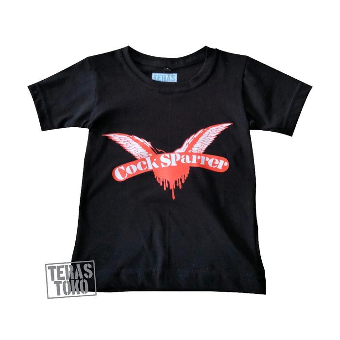 Promo baju anak cock sparrer / kaos anak cock sparrer / baju band anak / bootleg