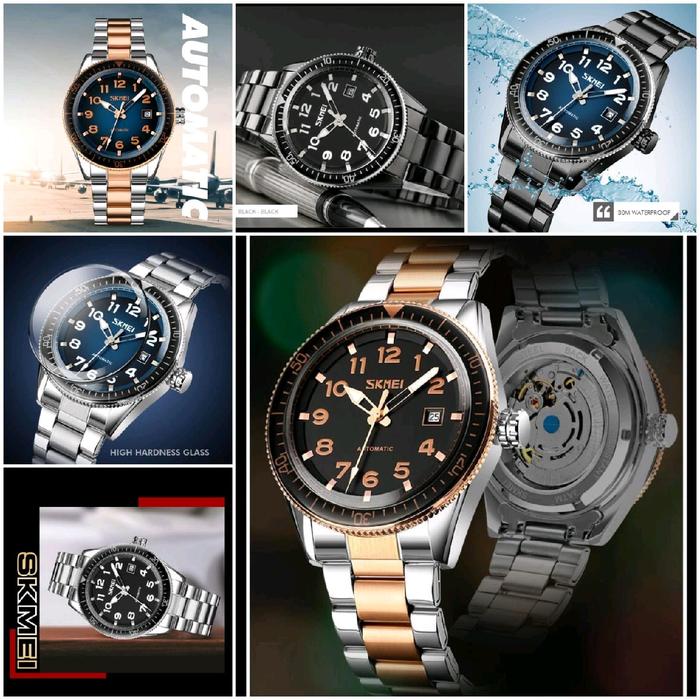 Skmei 9232 automatic Black, White, dim 4.4cm